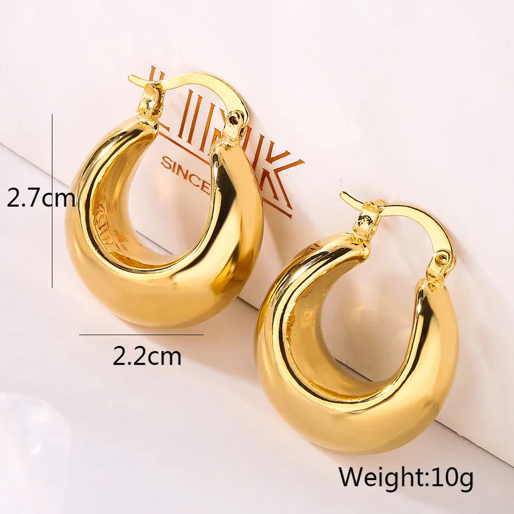 Golden Hour Hoops - Gold