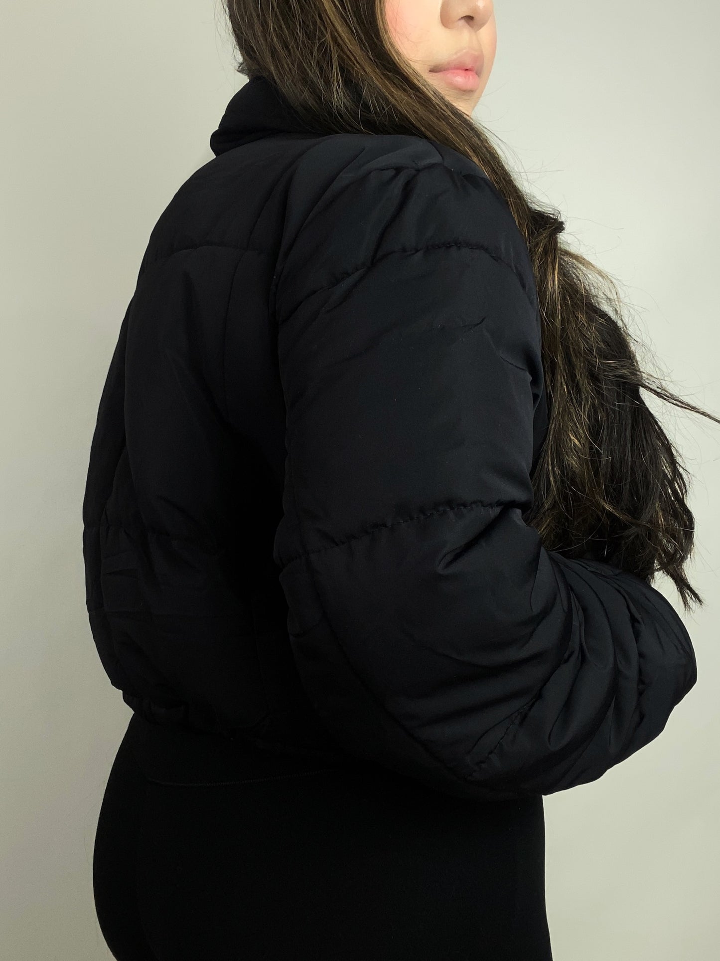 Puffer Jacket - Black