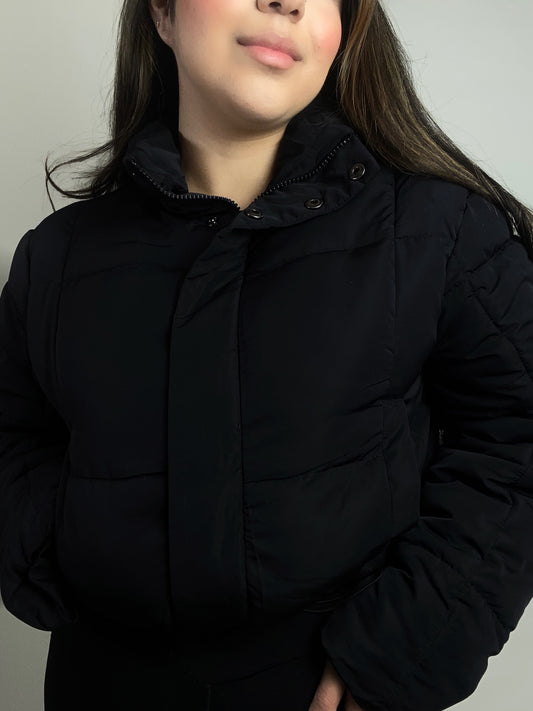 Puffer Jacket - Black