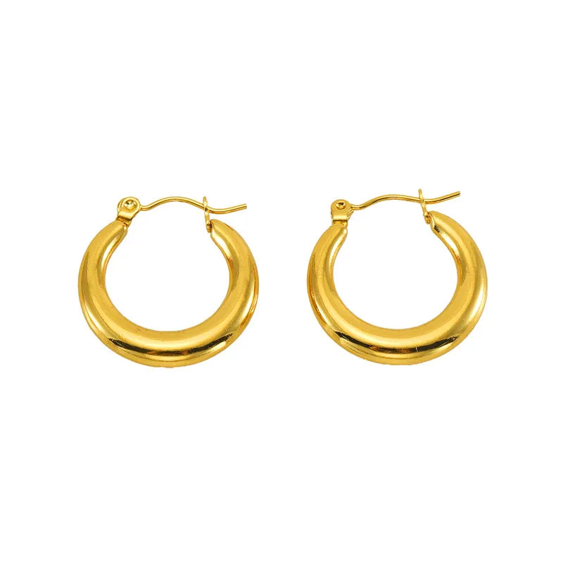 Skinny Hoops - Gold