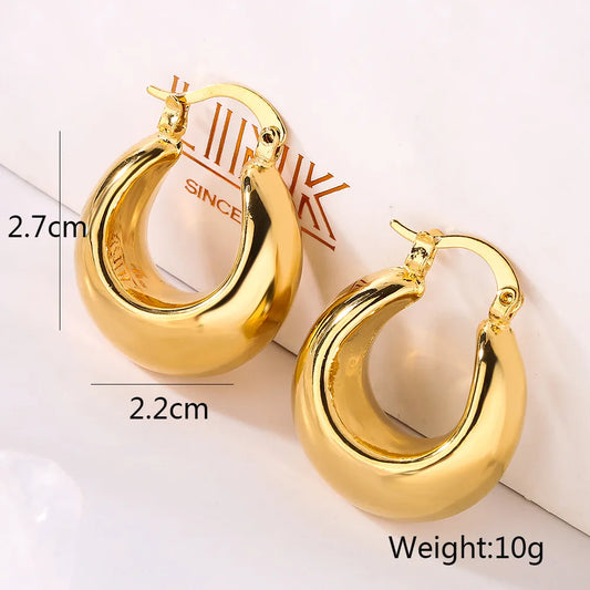 Golden Hour Hoops - Gold