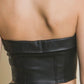Leather Corset - Black