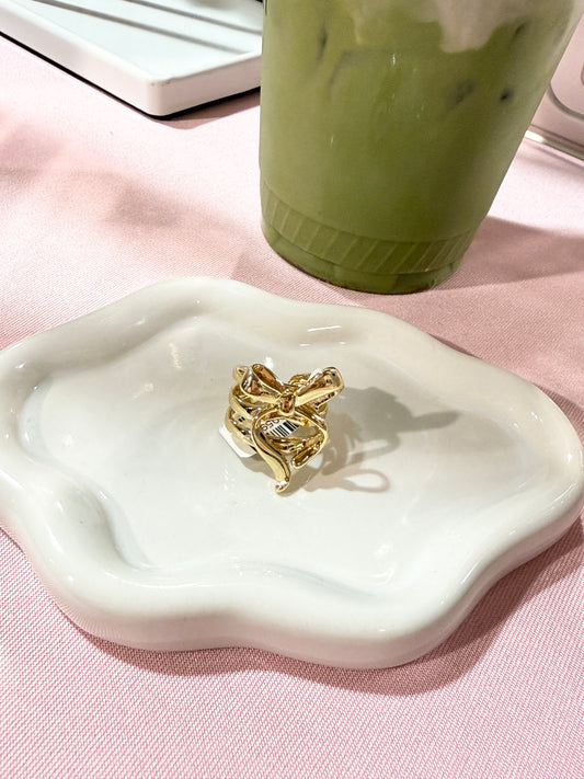 Cutesy Bow - Gold