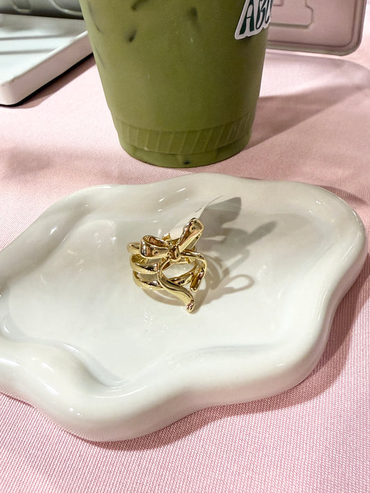 Cutesy Bow - Gold