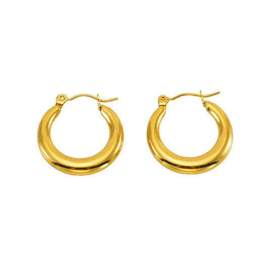 Skinny Hoops - Gold