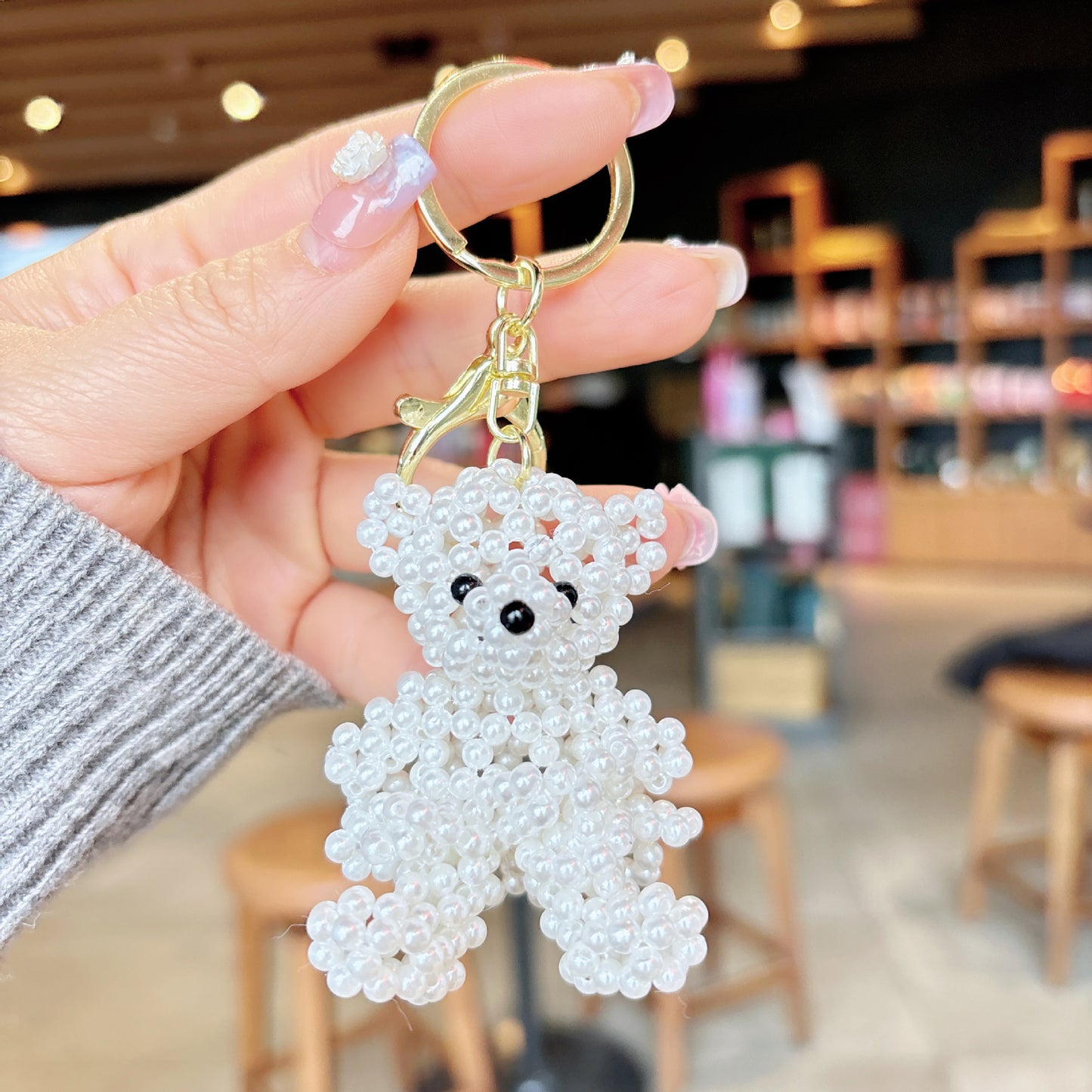 Pocket Teddy Keychain/Bag Charm