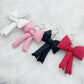 Plush Puffer Bow - Bag Charm